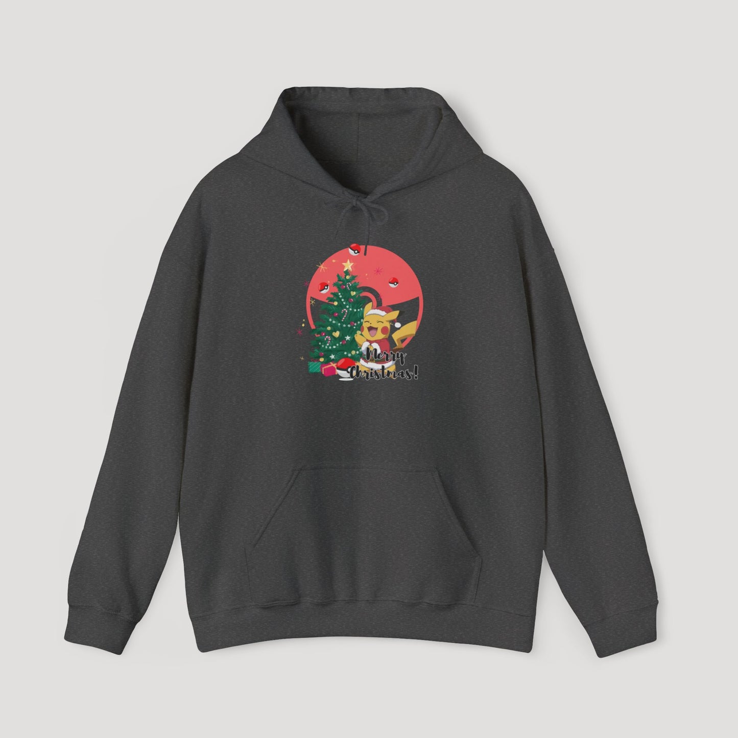 Christmas Cartoon Dog Hoodie - Unisex Heavy Blend™ Sweatshirt