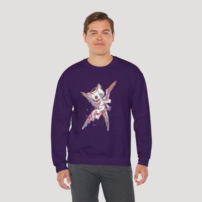 Four-Feathered Angel Cat - Sweatshirt