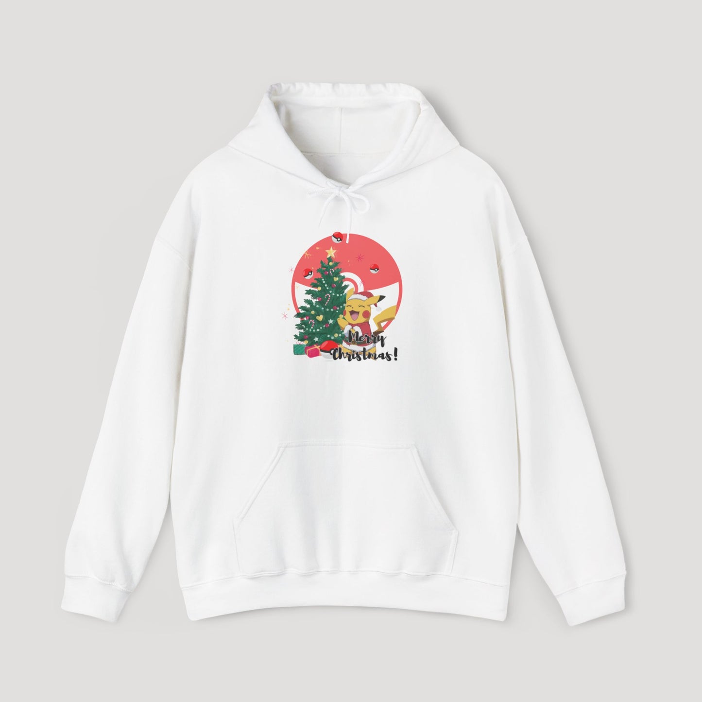 Christmas Cartoon Dog Hoodie - Unisex Heavy Blend™ Sweatshirt