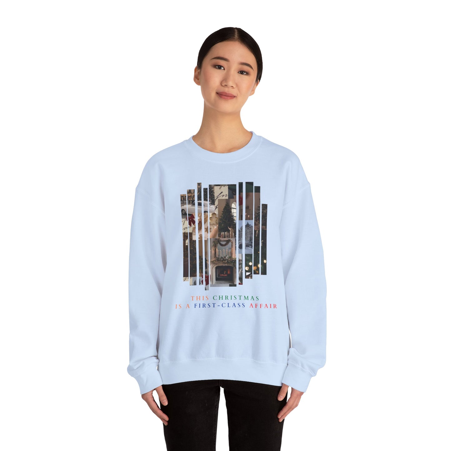 Christmas Old Money Unisex Heavy Blend™ Crewneck Sweatshirt