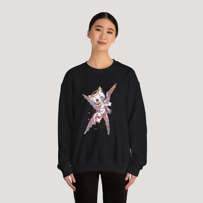 Four-Feathered Angel Cat - Sweatshirt