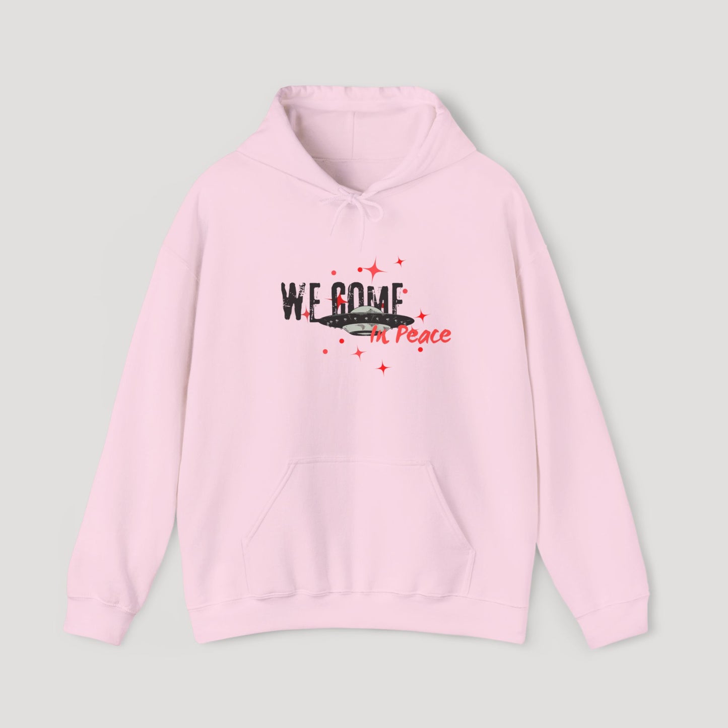 'We Come In Peace' Hoodie