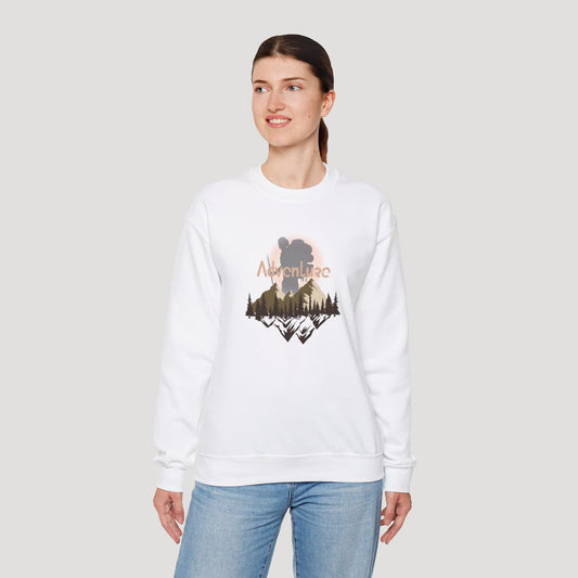 Adventure Unisex Heavy Blend™ Crewneck Sweatshirt - Perfect for Outdoor Enthusiasts