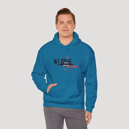 'We Come In Peace' Hoodie