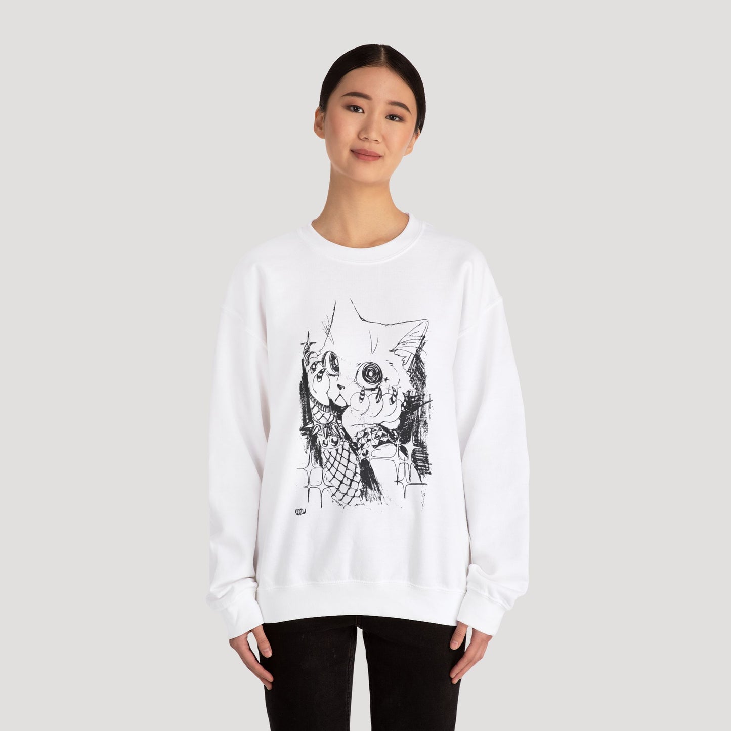 Punk Cat - Sweatshirt