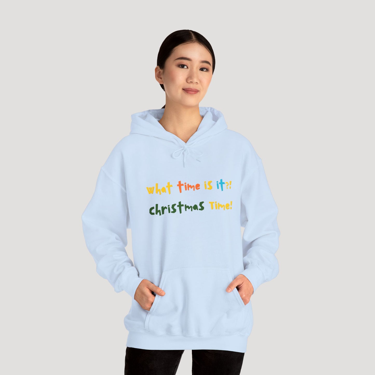 Christmas Time Unisex Heavy Blend™ Hooded Sweatshirt