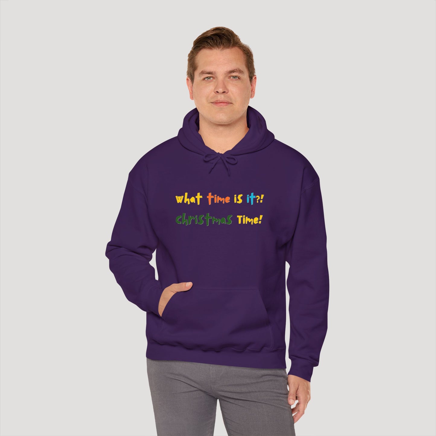 Christmas Time Unisex Heavy Blend™ Hooded Sweatshirt