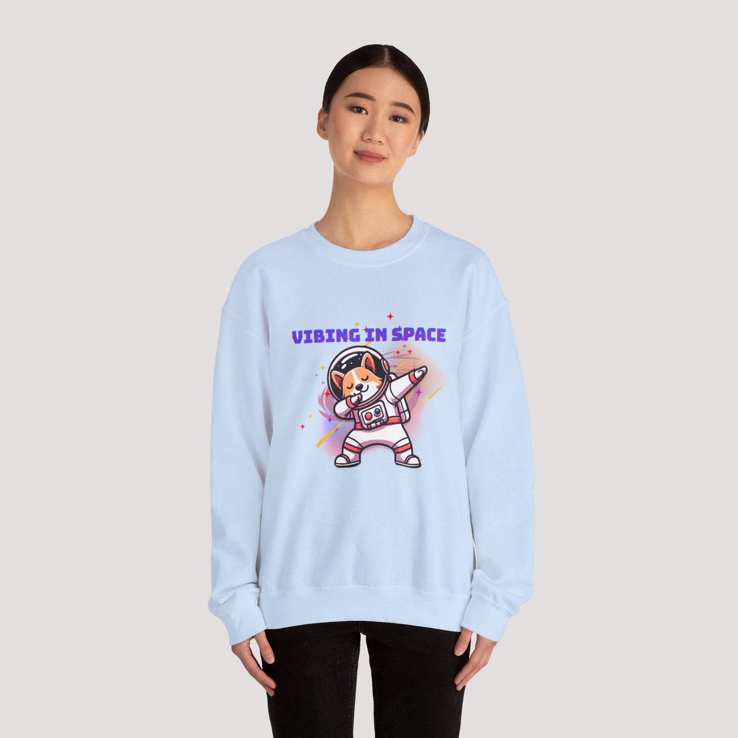 Vibing in Space Dog Sweatshirt