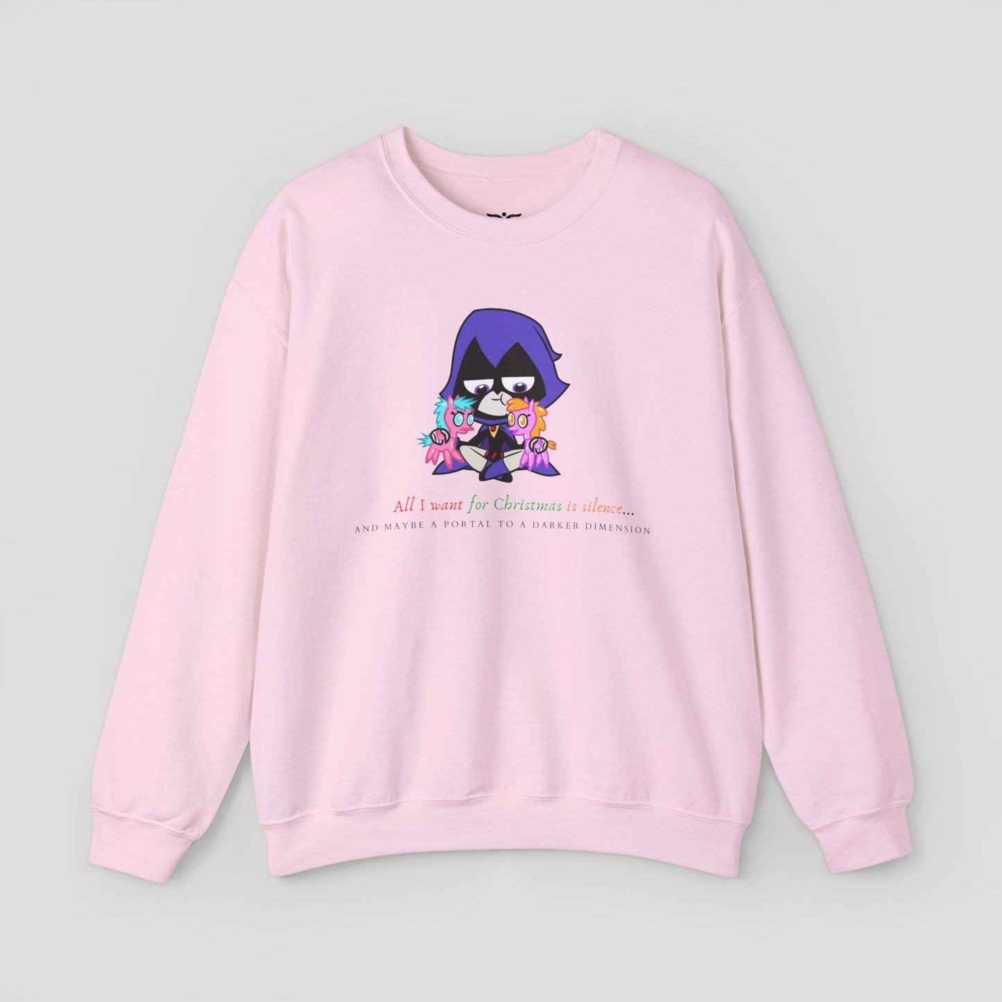 All I Want for Christmas Is Silence Sweatshirt