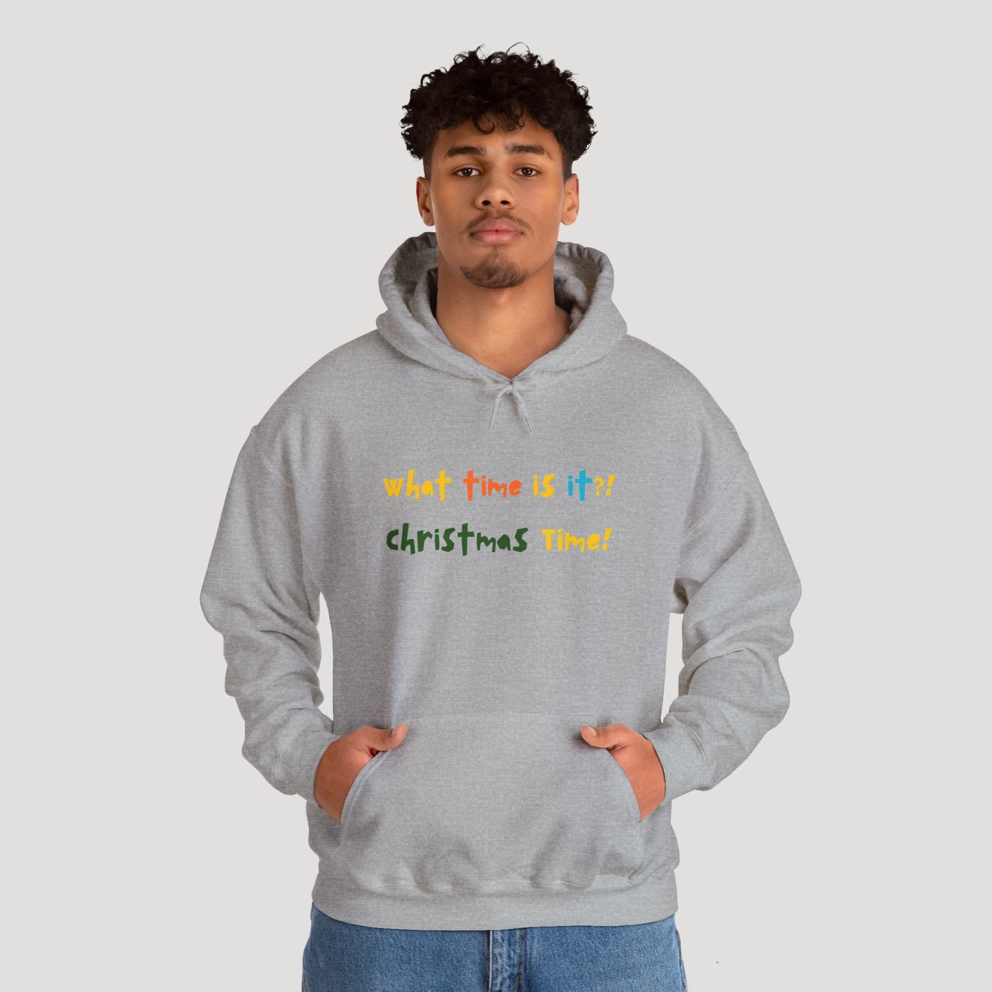 Christmas Time Unisex Heavy Blend™ Hooded Sweatshirt