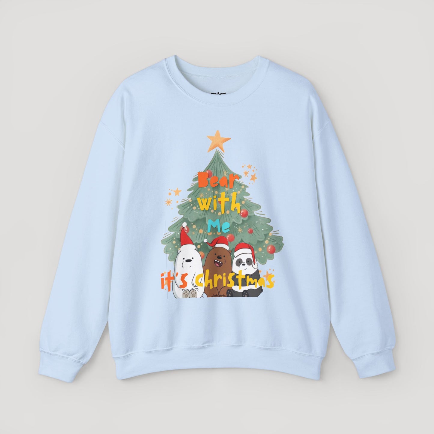 Bear With Me Christmas Crewneck Sweatshirt