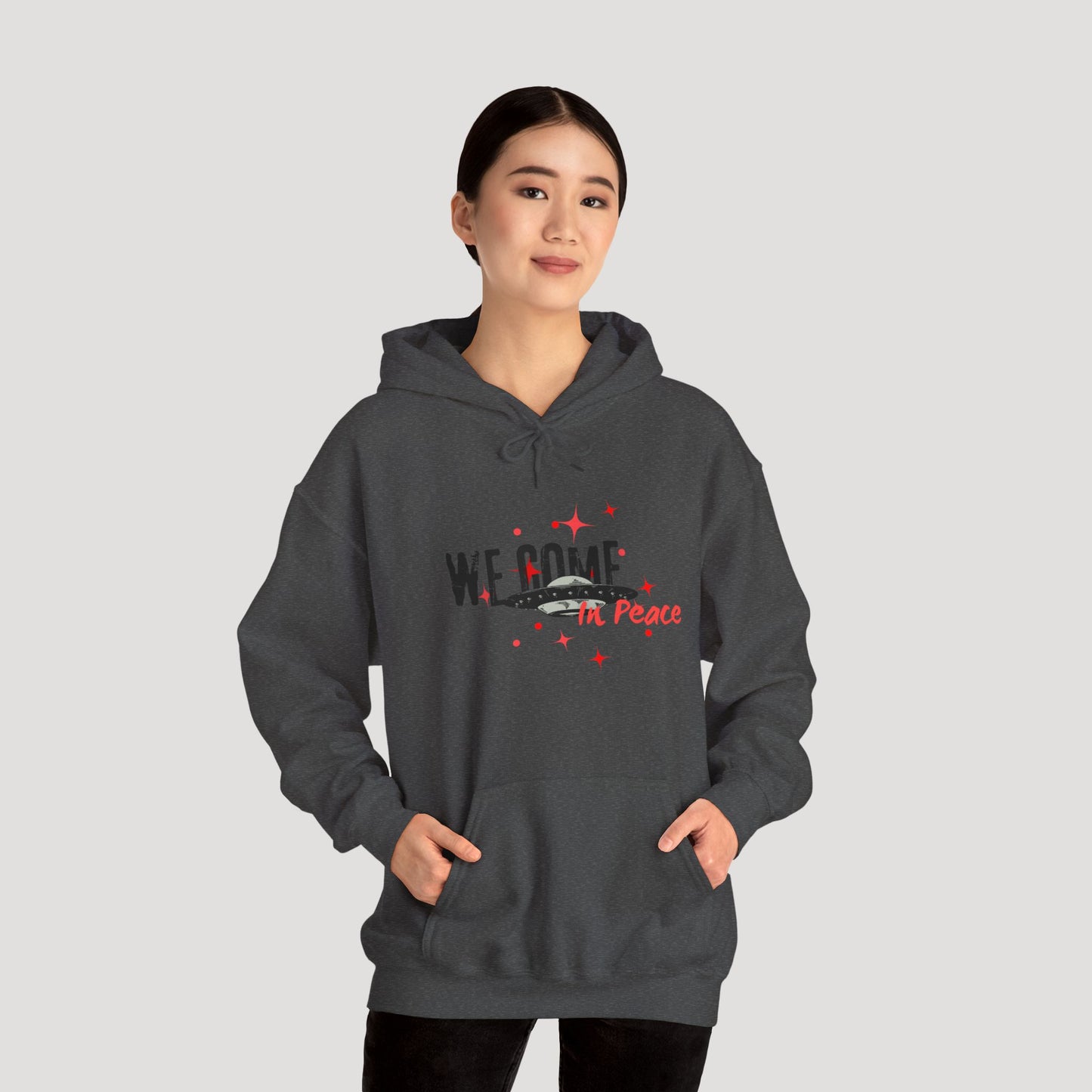 'We Come In Peace' Hoodie