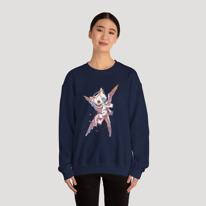 Four-Feathered Angel Cat - Sweatshirt