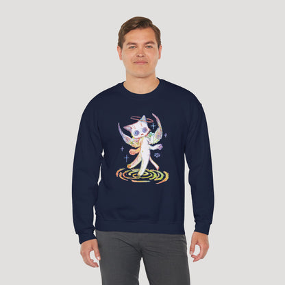 Four-Armed Angel Cat - Sweatshirt