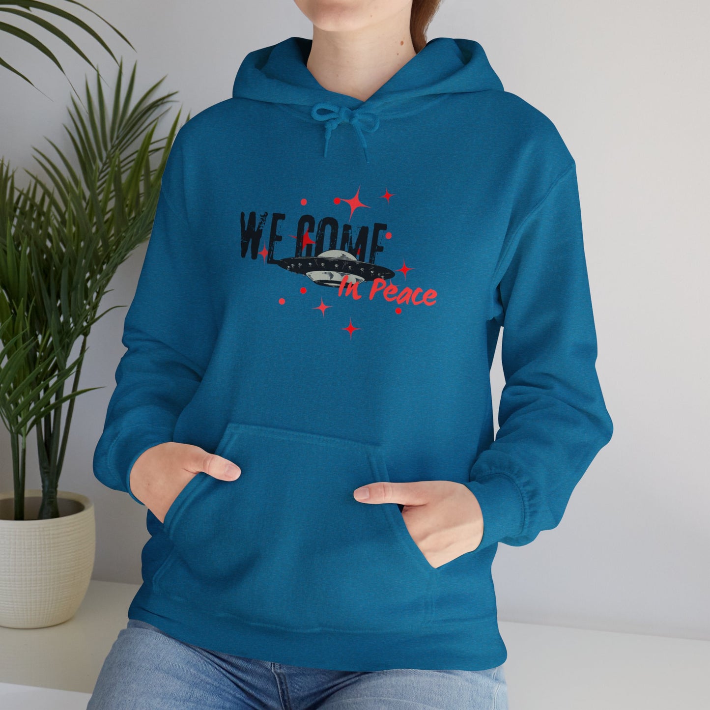 'We Come In Peace' Hoodie