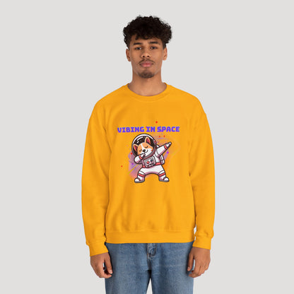 Vibing in Space Dog Sweatshirt