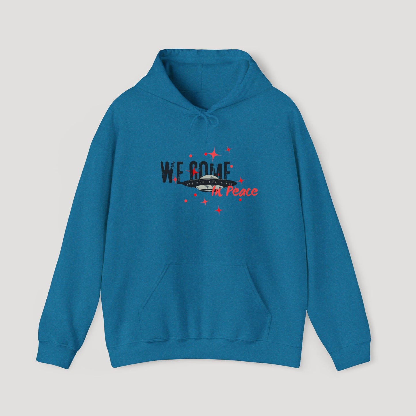 'We Come In Peace' Hoodie