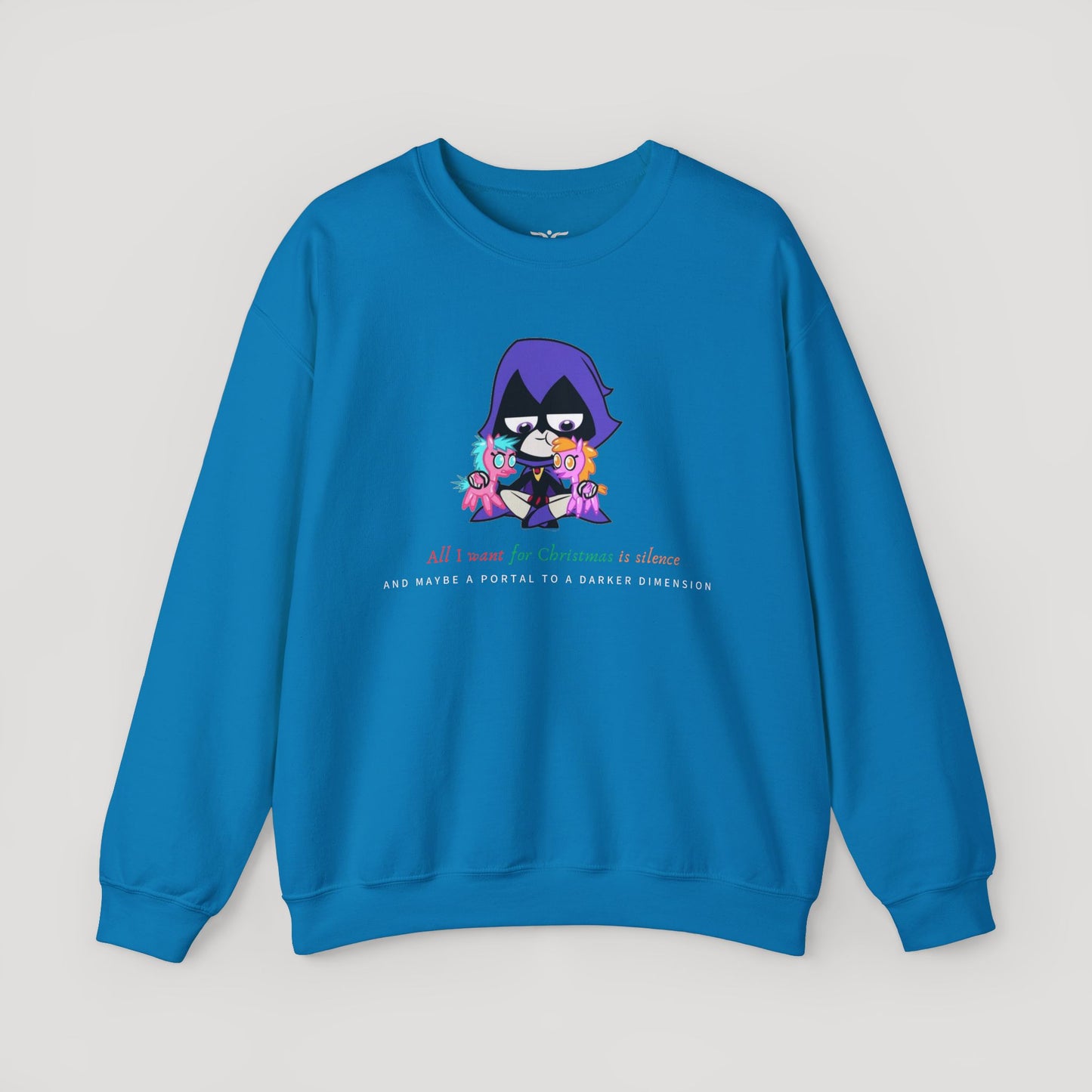 All I Want for Christmas Is Silence Sweatshirt