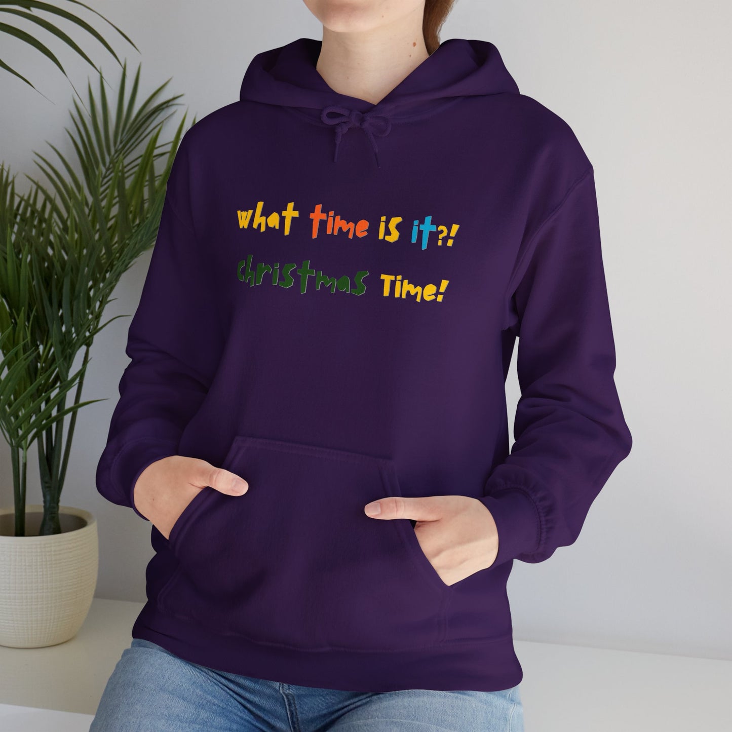 Christmas Time Unisex Heavy Blend™ Hooded Sweatshirt