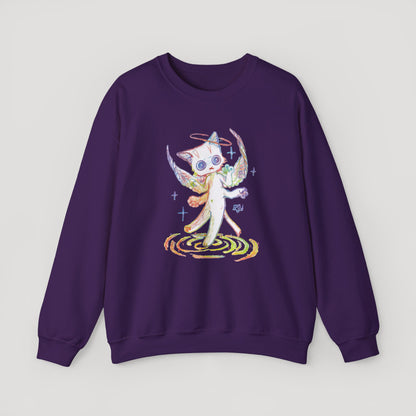 Four-Armed Angel Cat - Sweatshirt