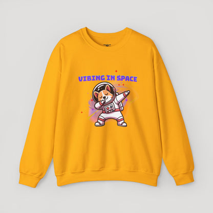 Vibing in Space Dog Sweatshirt