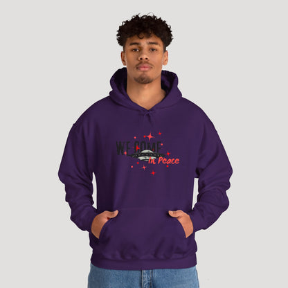 'We Come In Peace' Hoodie