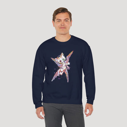 Four-Feathered Angel Cat - Sweatshirt