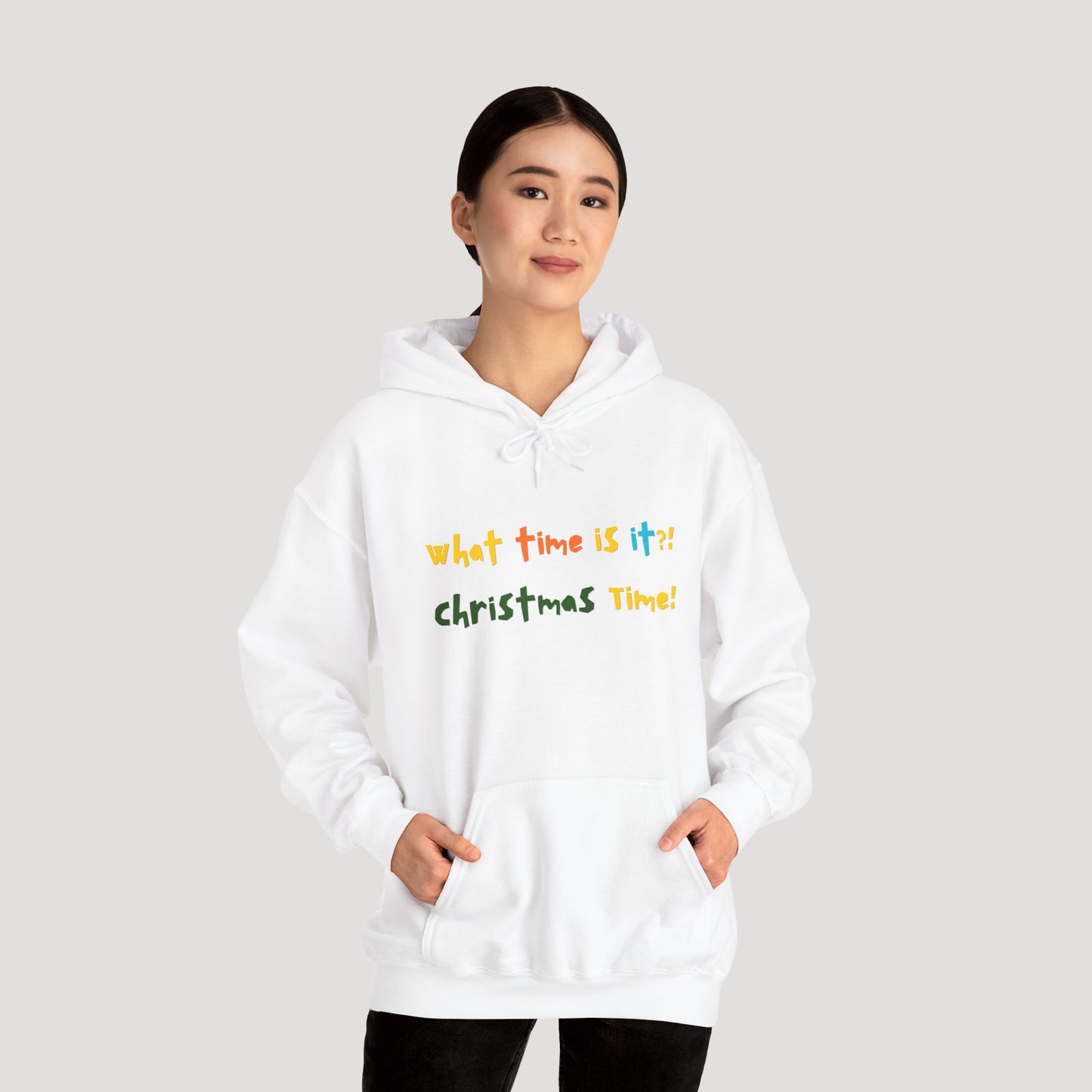 Christmas Time Unisex Heavy Blend™ Hooded Sweatshirt