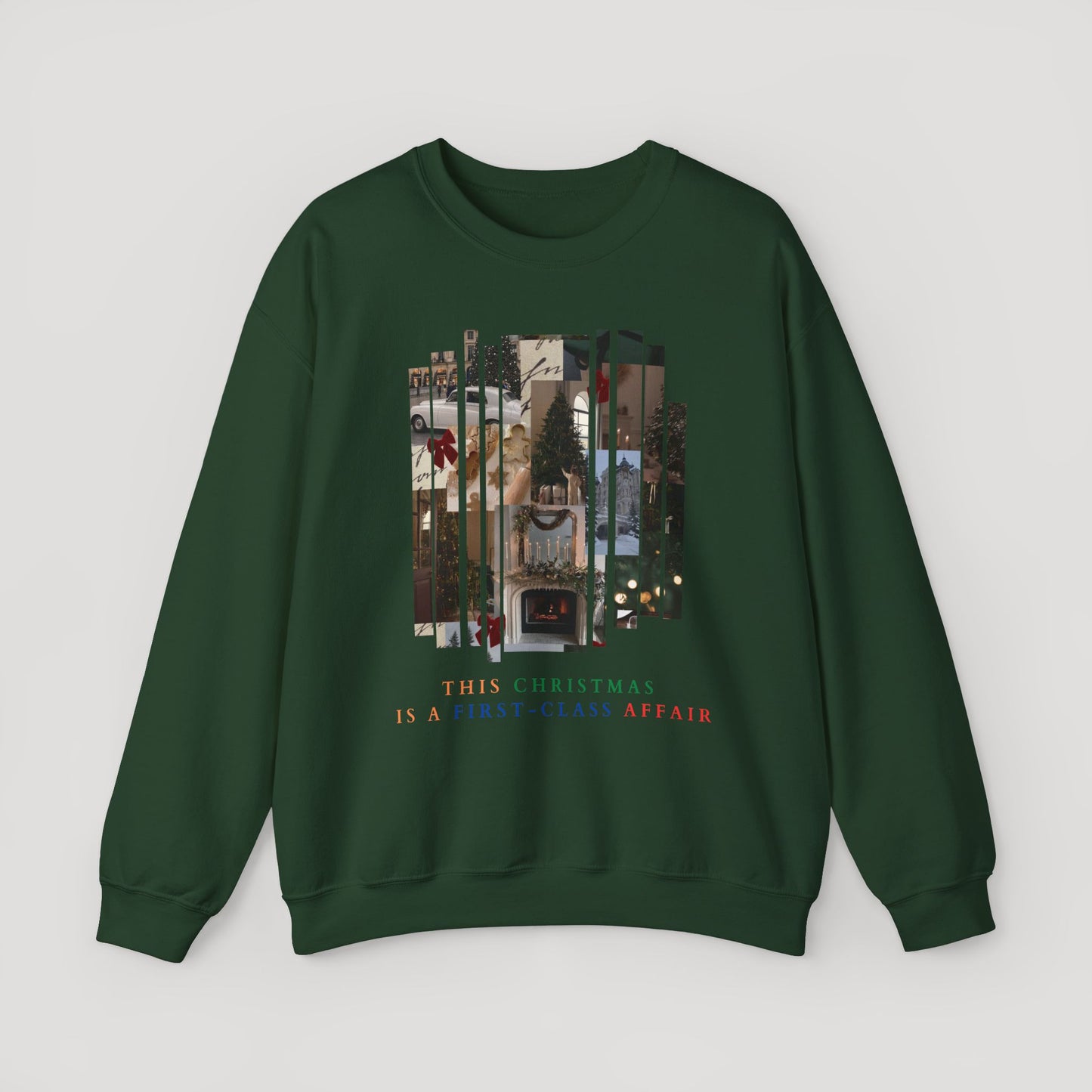 Christmas Old Money Unisex Heavy Blend™ Crewneck Sweatshirt