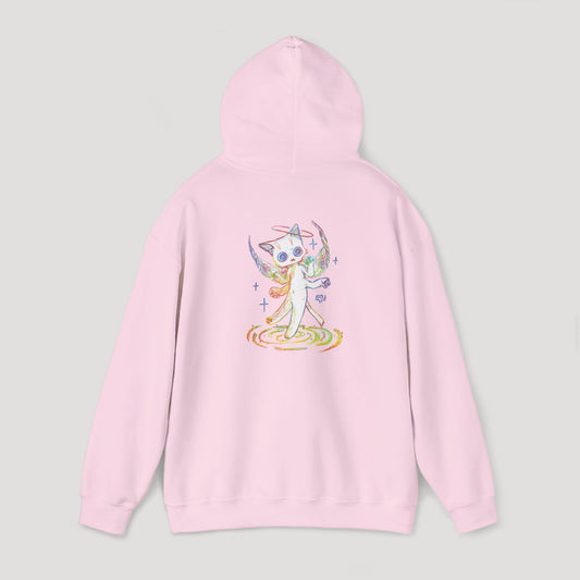 Four-Armed Angel Cat - Hoodie