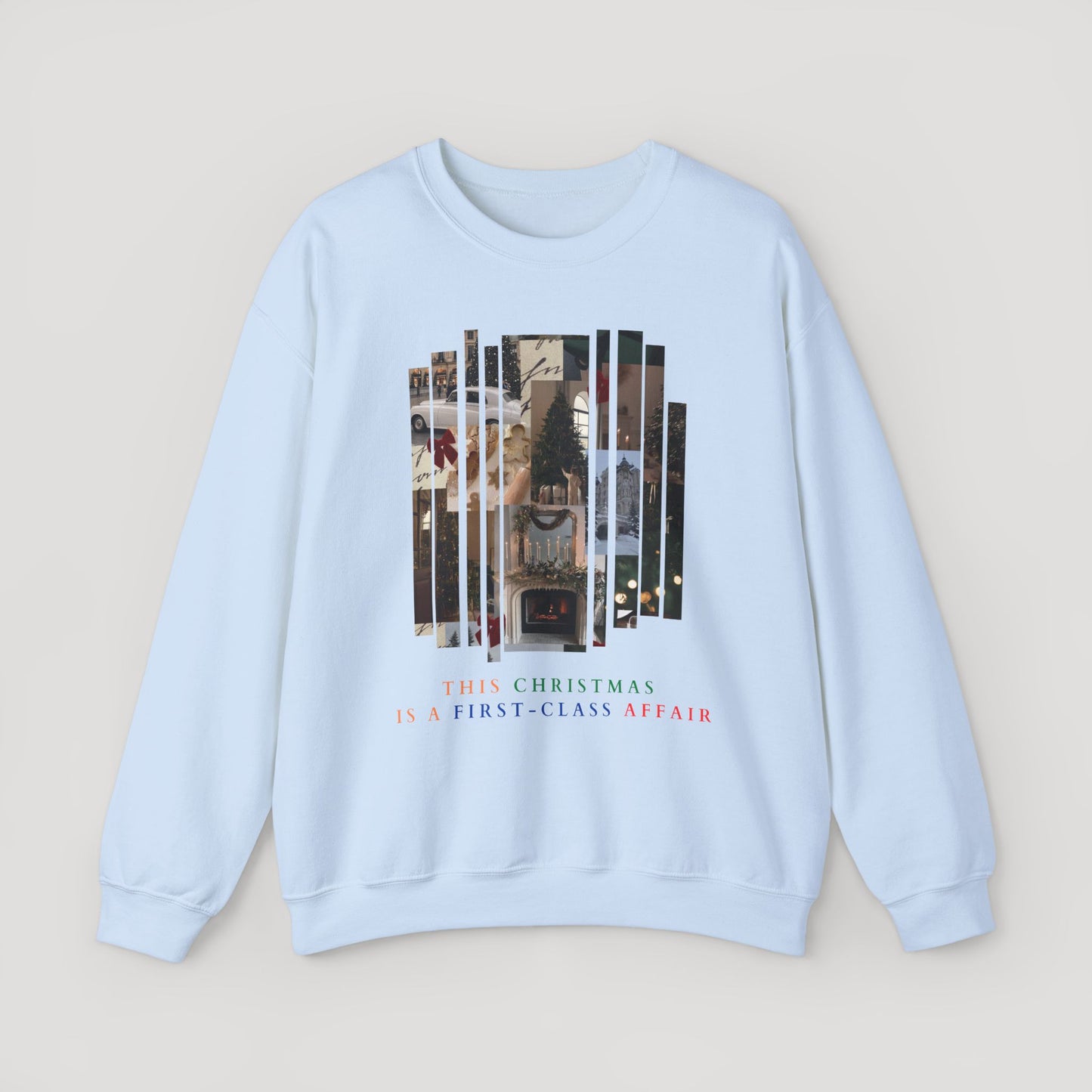 Christmas Old Money Unisex Heavy Blend™ Crewneck Sweatshirt