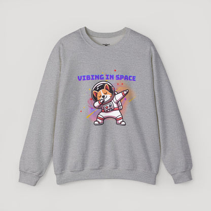 Vibing in Space Dog Sweatshirt