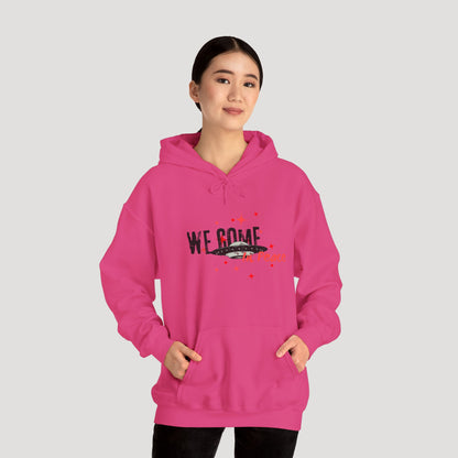 'We Come In Peace' Hoodie