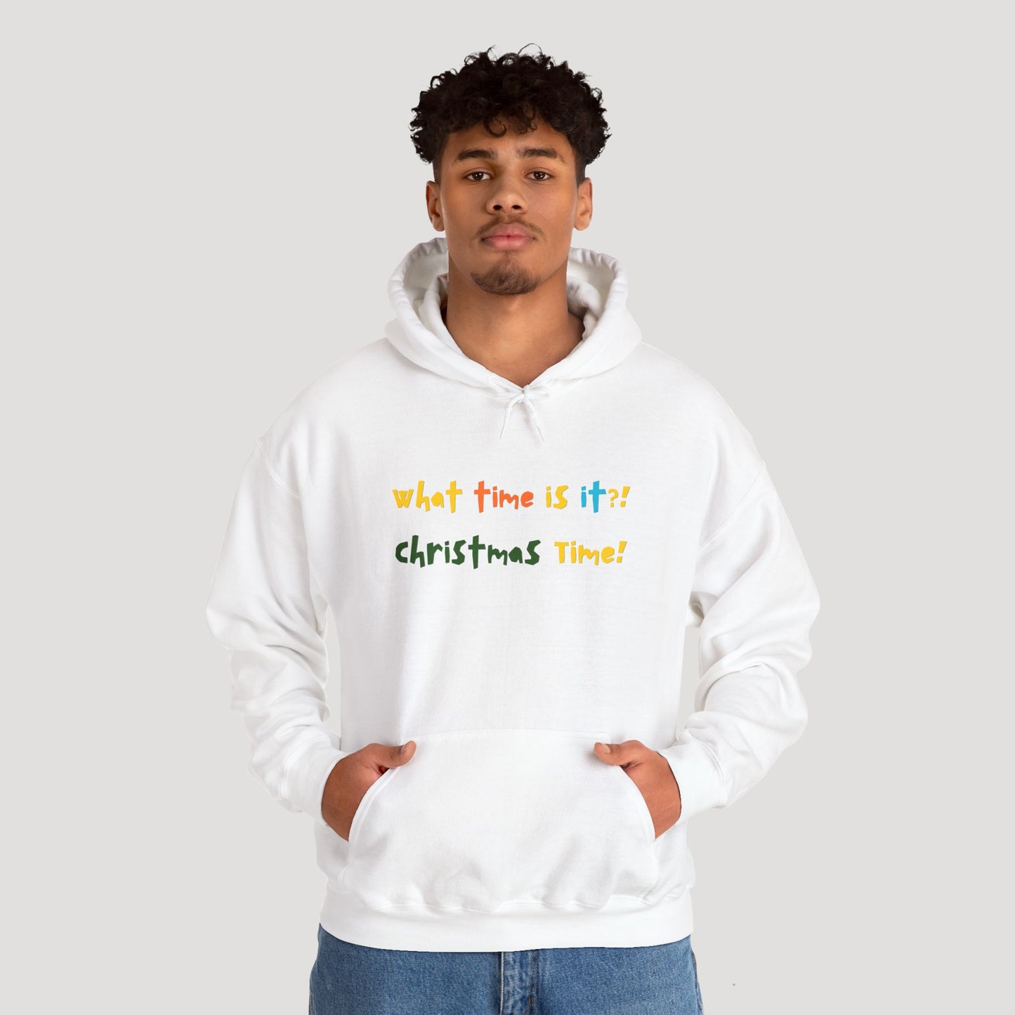 Christmas Time Unisex Heavy Blend™ Hooded Sweatshirt