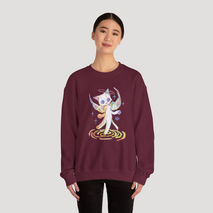 Four-Armed Angel Cat - Sweatshirt