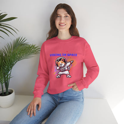 Vibing in Space Dog Sweatshirt