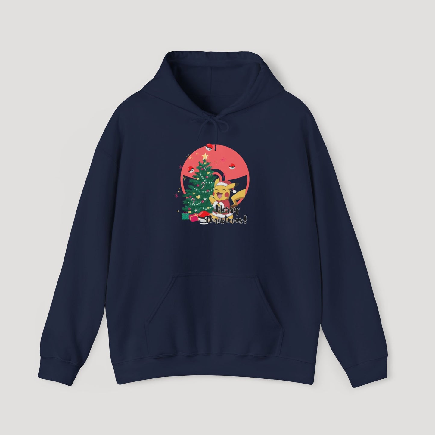 Christmas Cartoon Dog Hoodie - Unisex Heavy Blend™ Sweatshirt