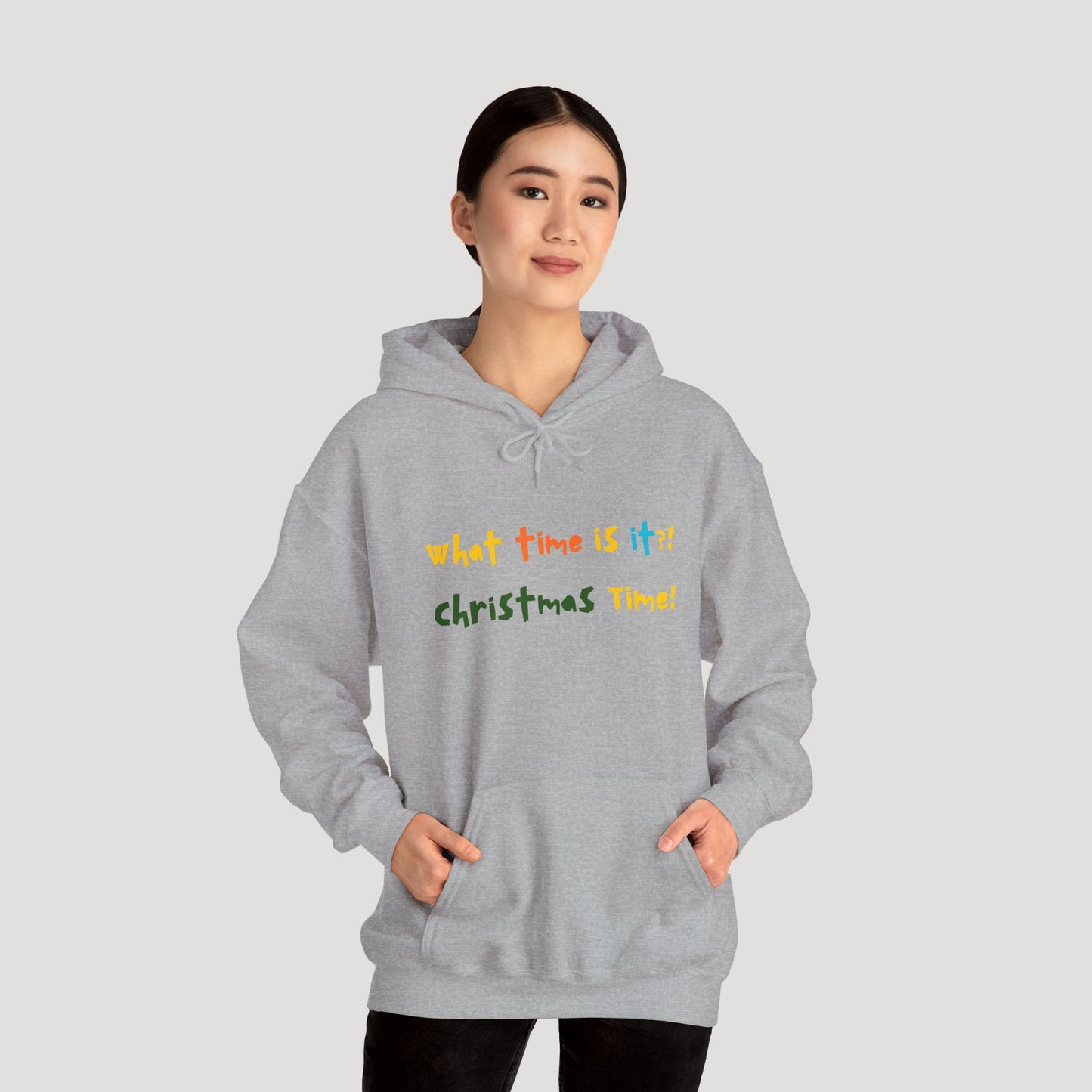 Christmas Time Unisex Heavy Blend™ Hooded Sweatshirt