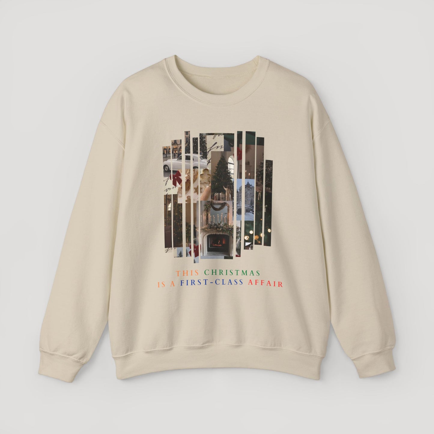 Christmas Old Money Unisex Heavy Blend™ Crewneck Sweatshirt