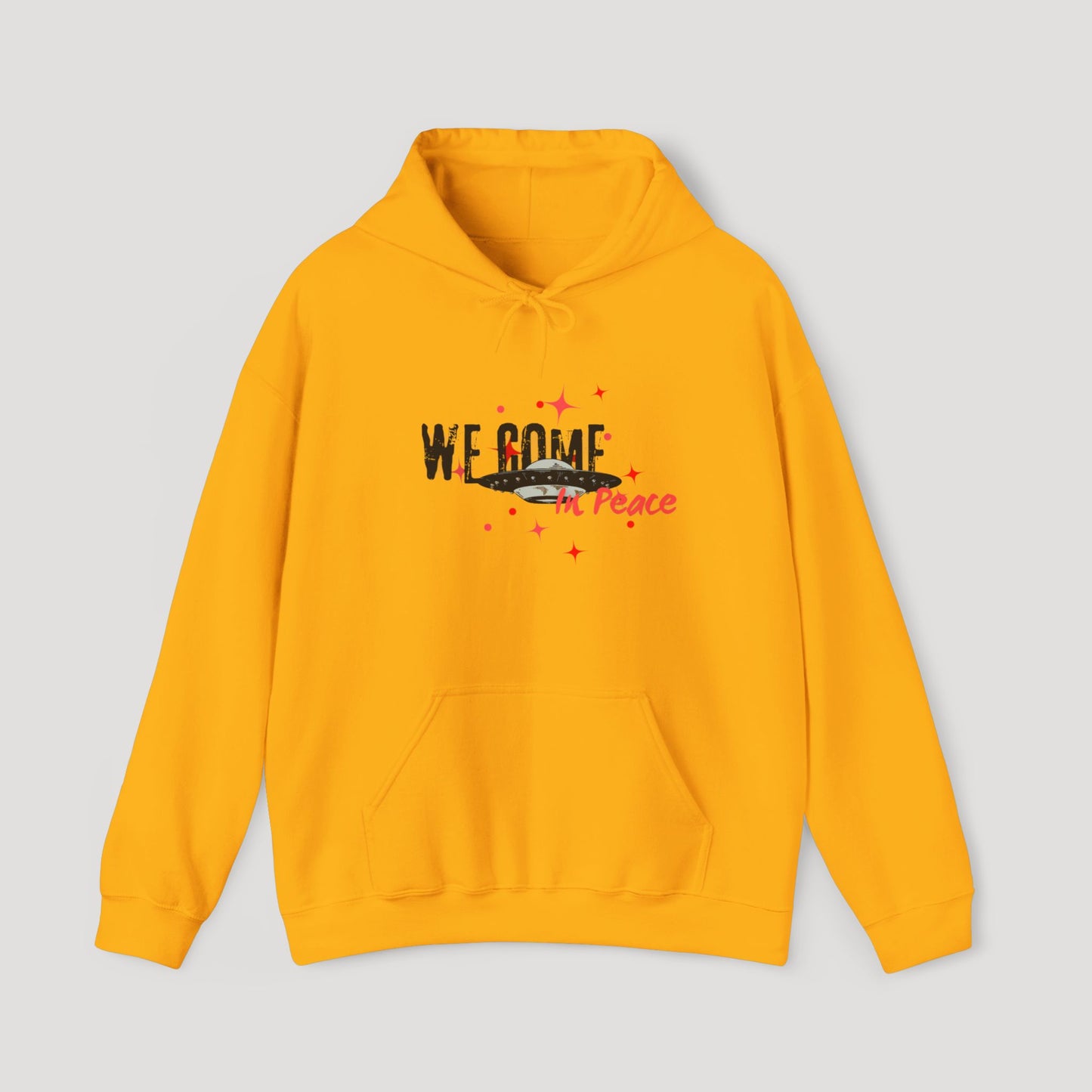 'We Come In Peace' Hoodie